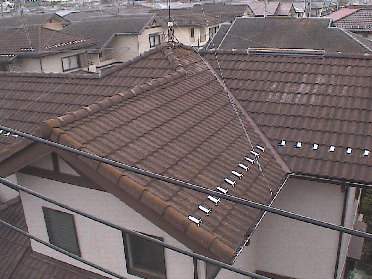 瓦屋根塗装 水系ナノシリコン スラリー工法
