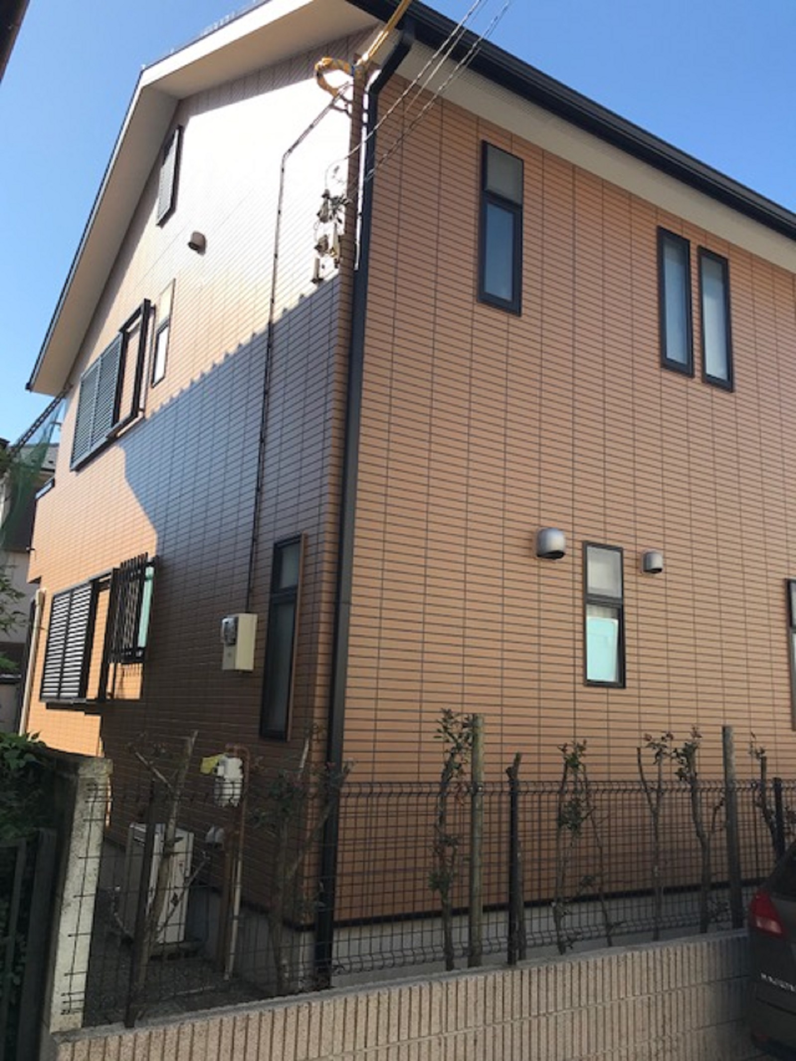 外壁塗装 ダブルトーン仕上 施工後